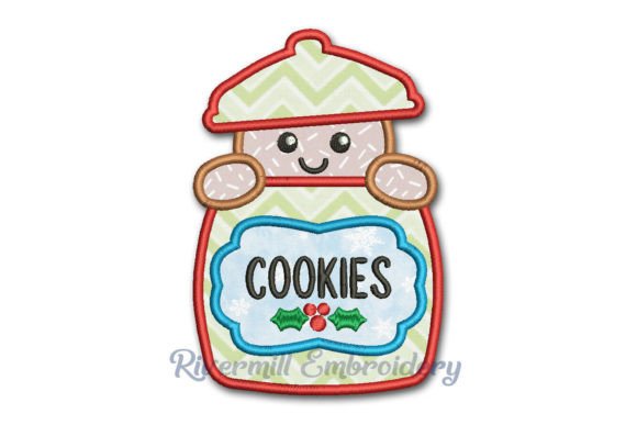 Applique Gingerbread Man in Cookie Jar Review