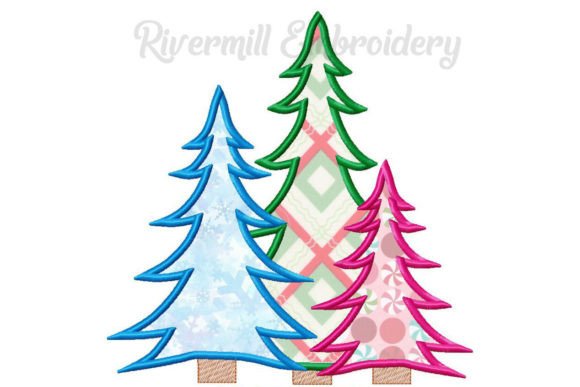 Applique Trio of Christmas Trees Review