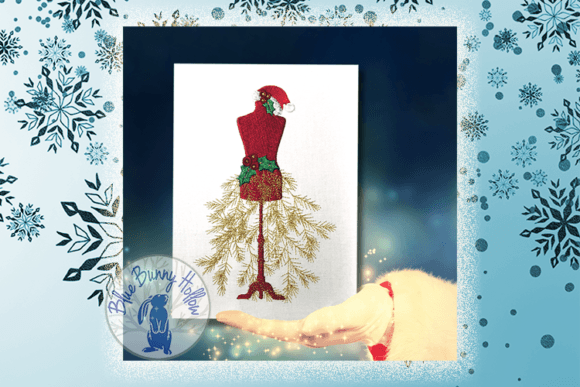 Christmas Mannequin 2020 Embroidery Review