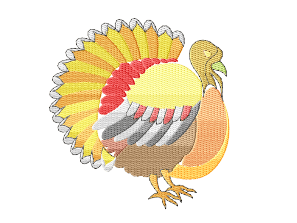 Colorful Turkey Embroidery Review