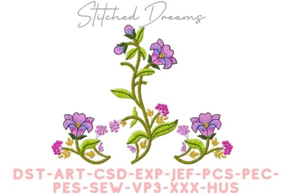 Dancer Flower Embroidery Review