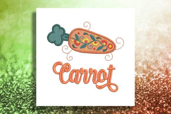 Delicate Carrot Embroidery Review