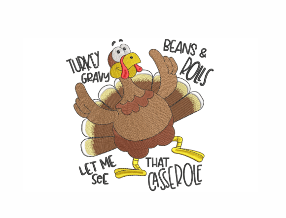 Funny Turkey Embroidery Review