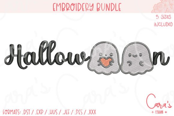 Halloween Cute Ghost Embroidery Review