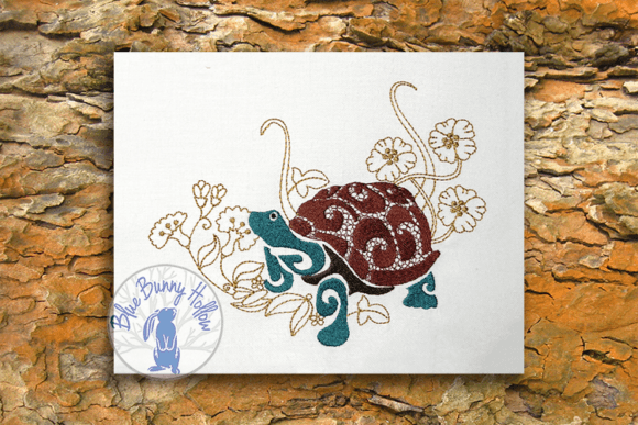 Land Turtle 1 Embroidery Review