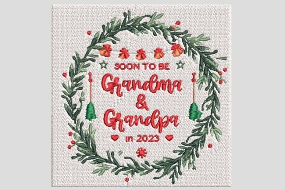 Soon to Be Grandparents Embroidery Review