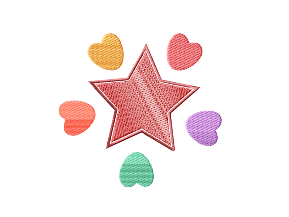 Star and Love Icon Embroidery Review