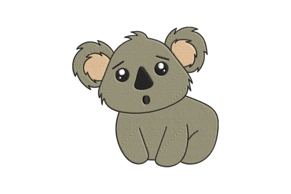 Surprised Koala Embroidery Review